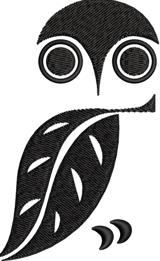 Owal F Embroidery Design