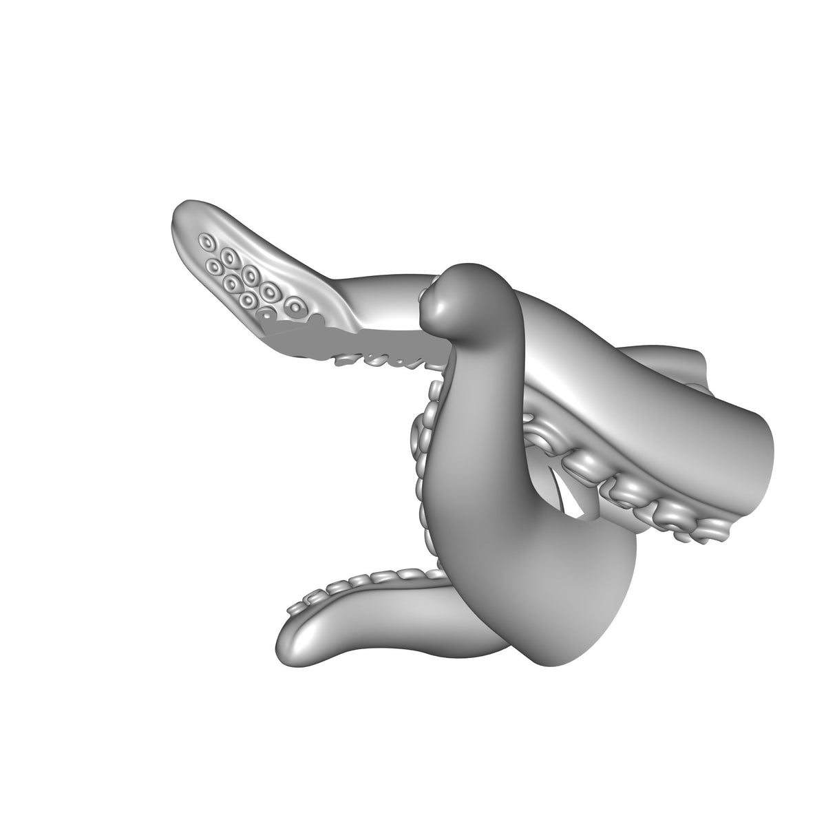Tentacle Steamdeck Holoprops Print STL File