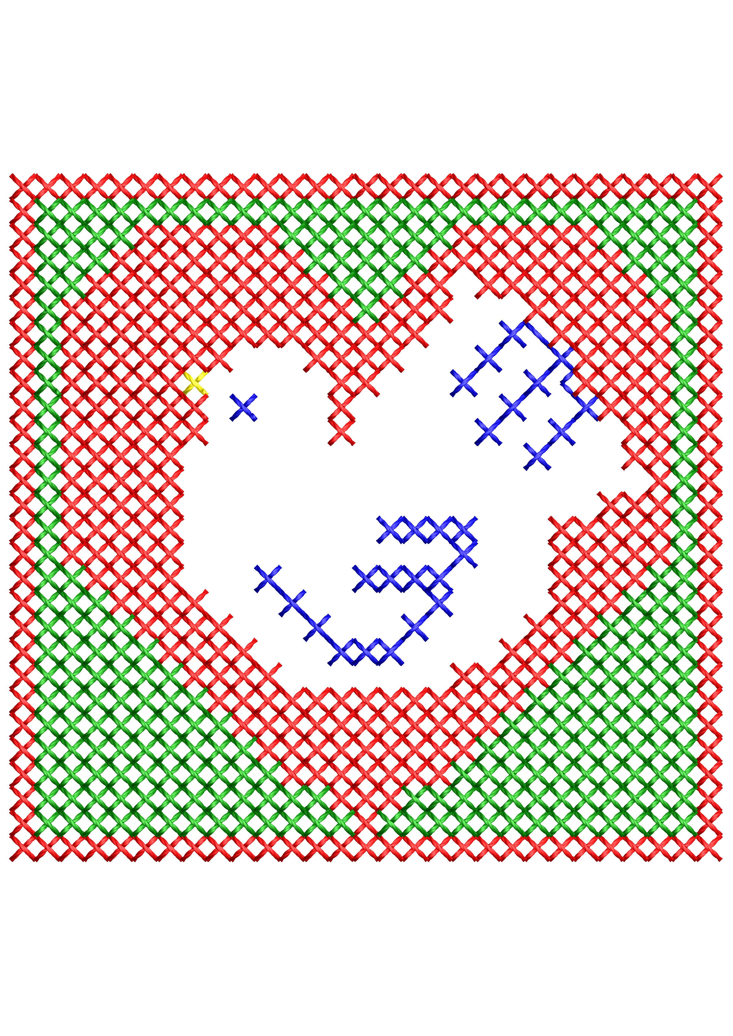 Dove Cross Stitch Embroidery Design