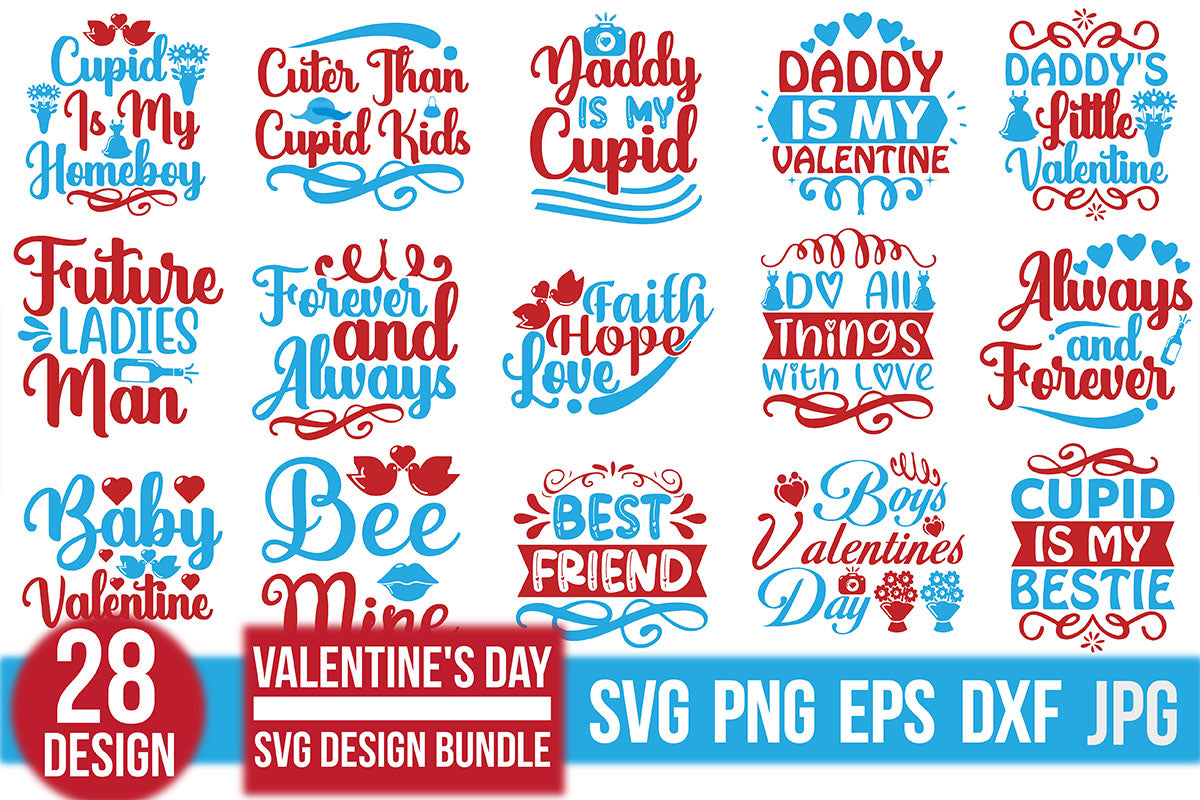 Valentine's Day SVG Bundle 16 - CraftNest - Digital Crafting and Art