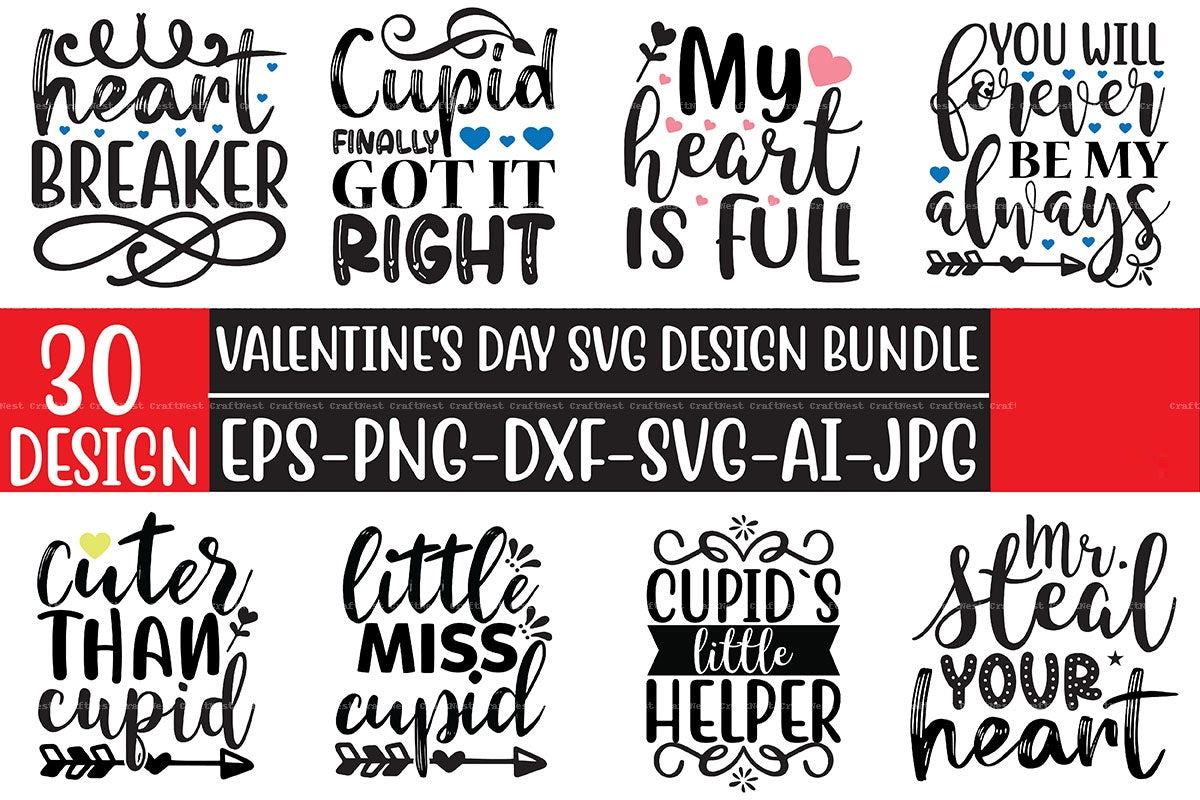 Valentine's Day SVG Bundle 33