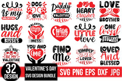 Valentine's Day SVG Bundle 18 - CraftNest - Digital Crafting and Art