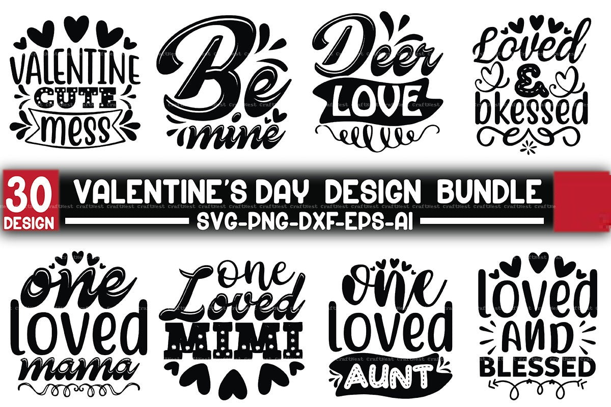Valentine's Day SVG Bundle 31