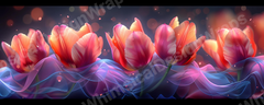 Flower Tulips 2 Mug Wrap - CraftNest