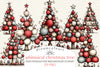 Whimsical Christmas Tree Clipart Bundle